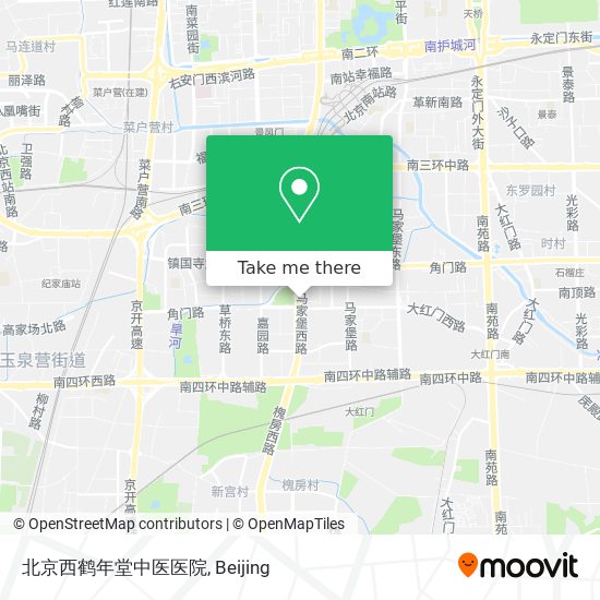 北京西鹤年堂中医医院 map