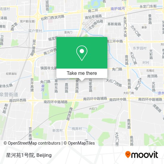 星河苑1号院 map