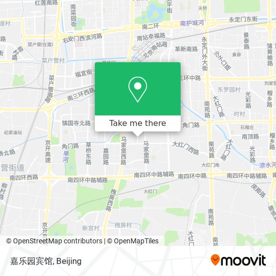 嘉乐园宾馆 map