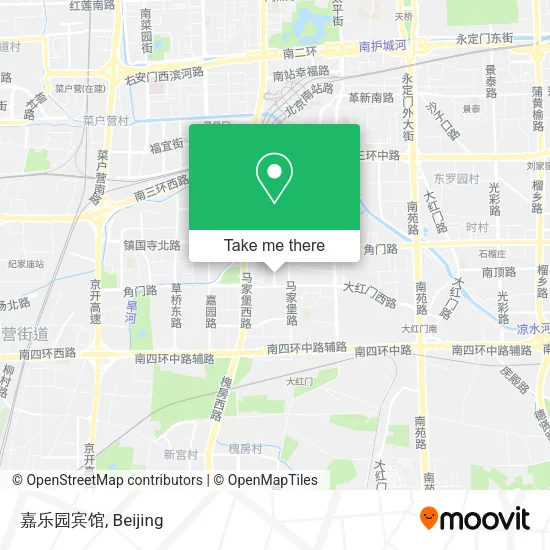 嘉乐园宾馆 map