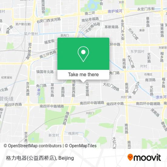 格力电器(公益西桥店) map