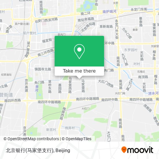 北京银行(马家堡支行) map