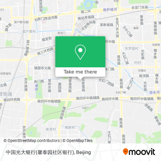 中国光大银行(馨泰园社区银行) map