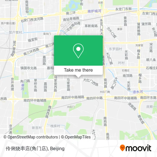 伶俐烧串店(角门店) map