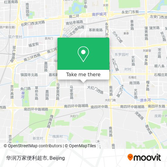华润万家便利超市 map