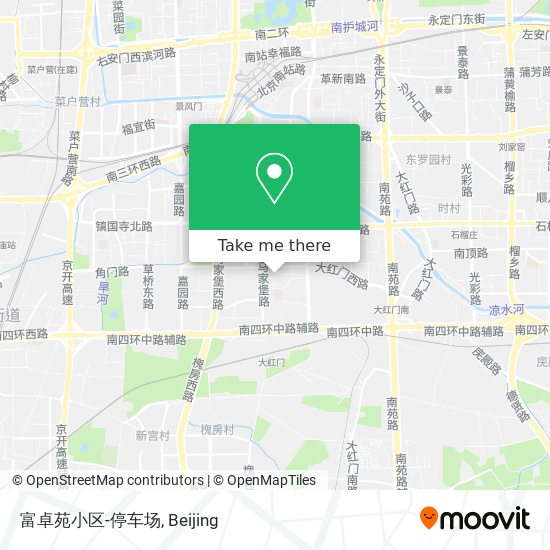 富卓苑小区-停车场 map