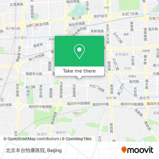北京丰台怡康医院 map