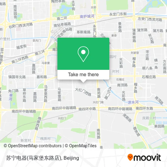 苏宁电器(马家堡东路店) map