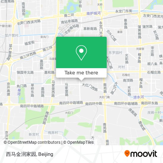 西马金润家园 map