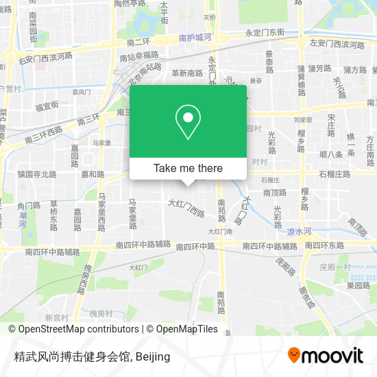 精武风尚搏击健身会馆 map