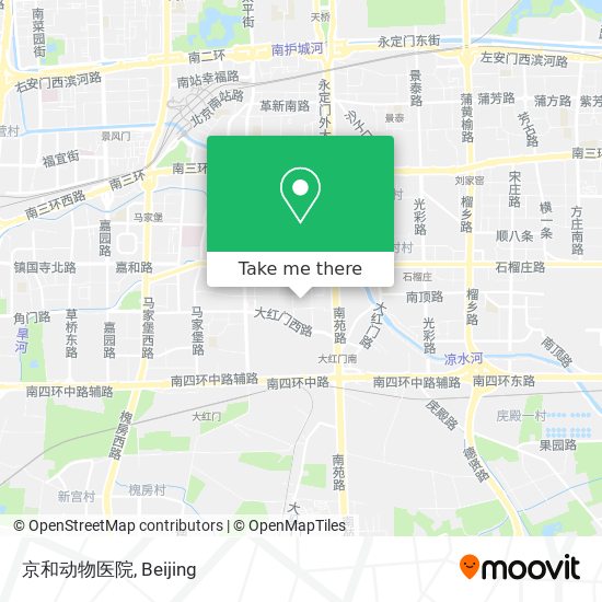 京和动物医院 map