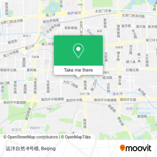 远洋自然-8号楼 map