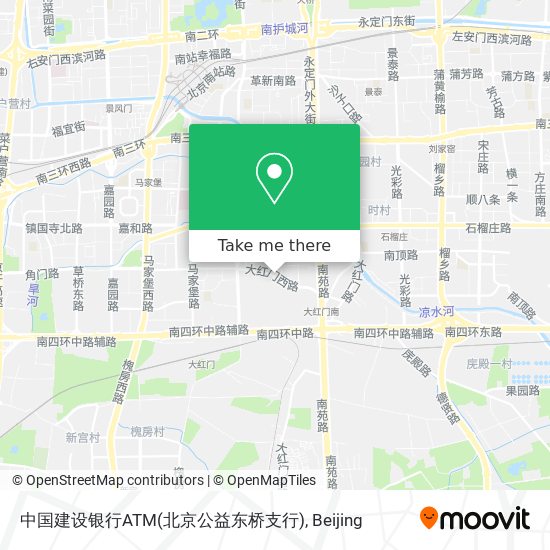 中国建设银行ATM(北京公益东桥支行) map