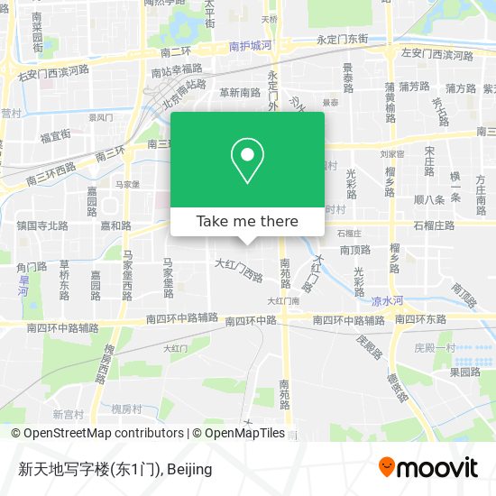 新天地写字楼(东1门) map