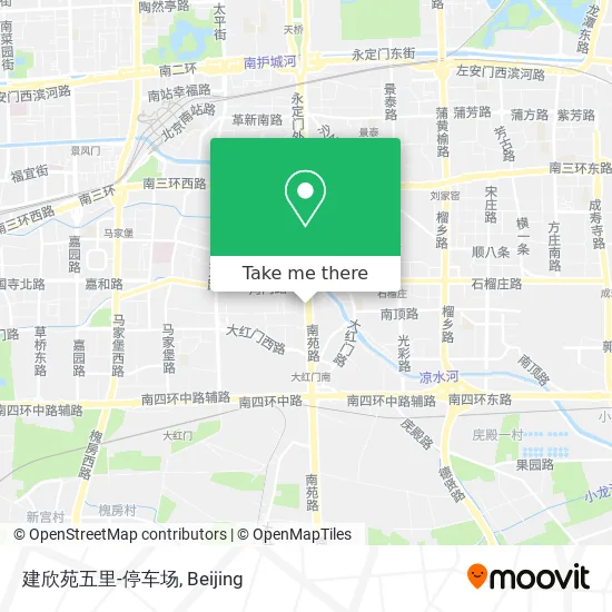 建欣苑五里-停车场 map