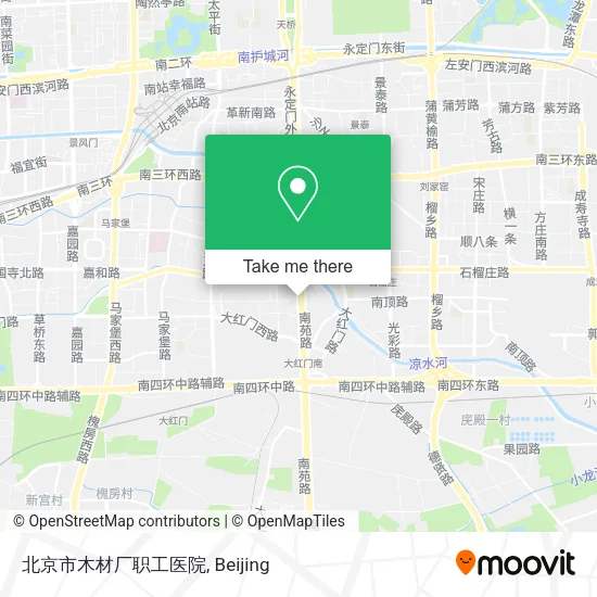 北京市木材厂职工医院 map