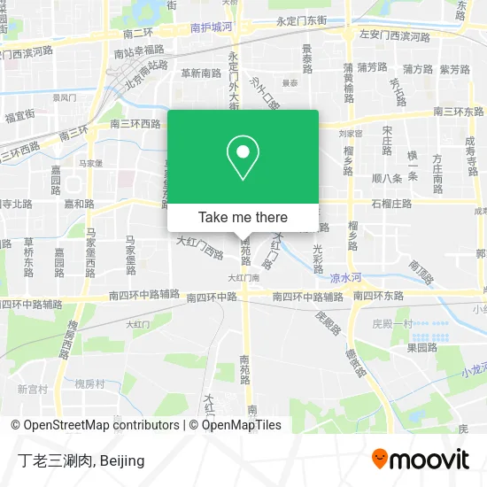 丁老三涮肉 map