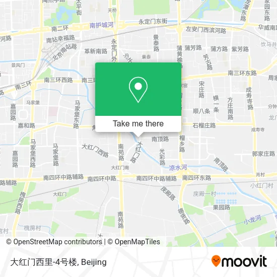 大红门西里-4号楼 map