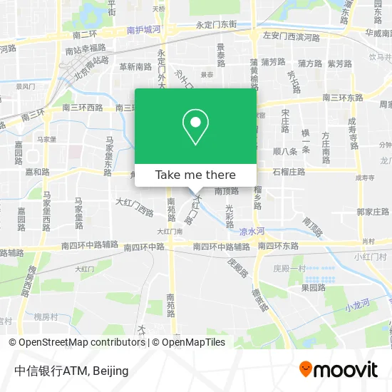 中信银行ATM map
