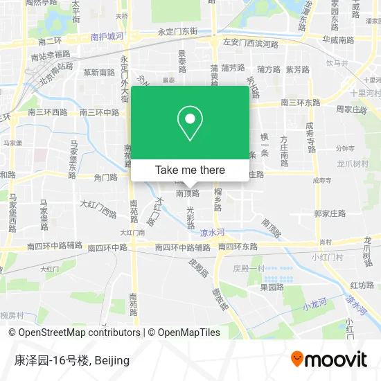 康泽园-16号楼 map