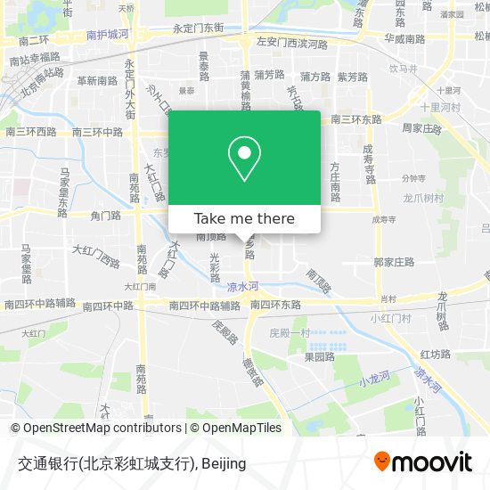 交通银行(北京彩虹城支行) map