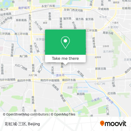 彩虹城-三区 map