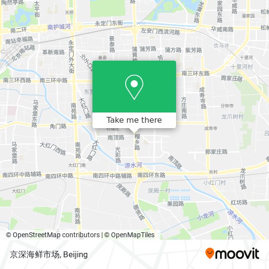 京深海鲜市场 map