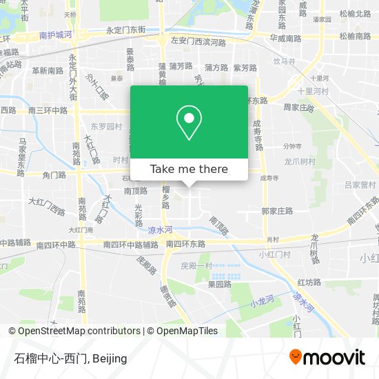 石榴中心-西门 map