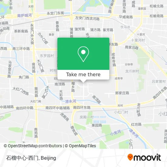 石榴中心-西门 map