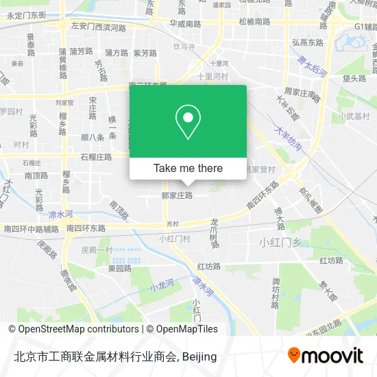 北京市工商联金属材料行业商会 map