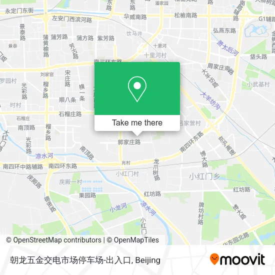 朝龙五金交电市场停车场-出入口 map
