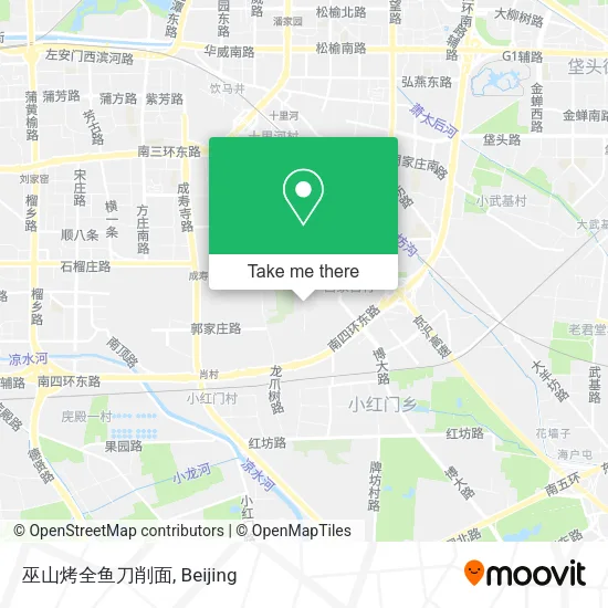 巫山烤全鱼刀削面 map