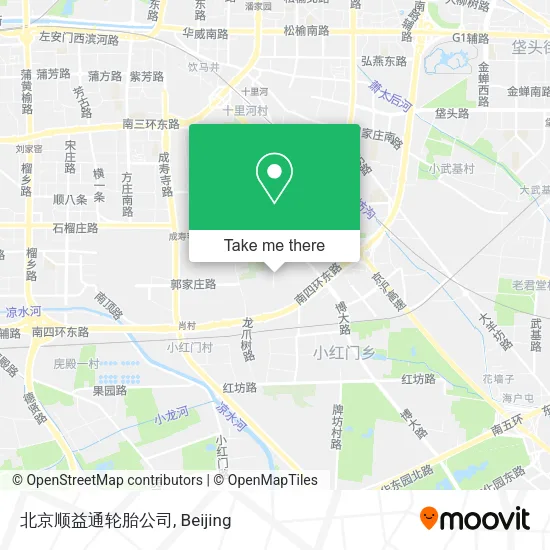 北京顺益通轮胎公司 map