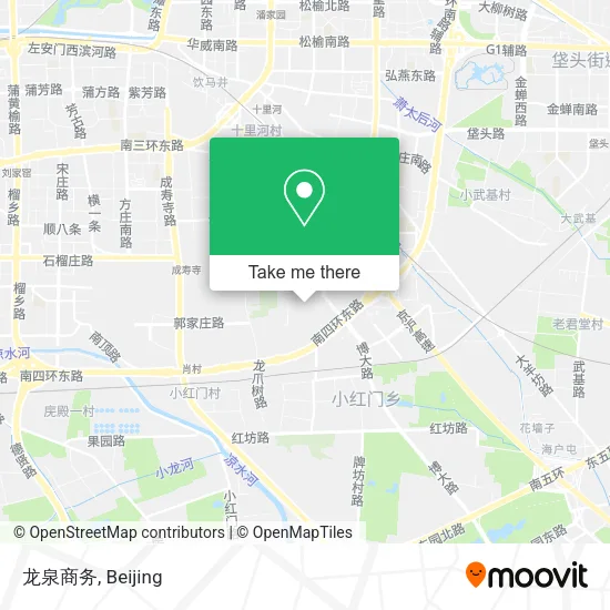 龙泉商务 map