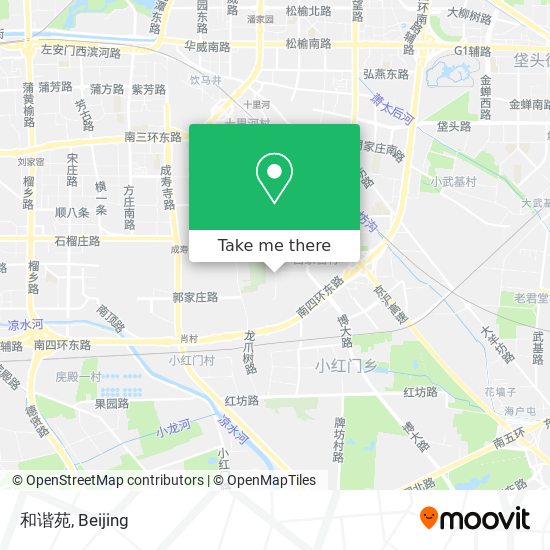 和谐苑 map