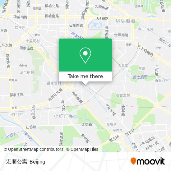 宏顺公寓 map