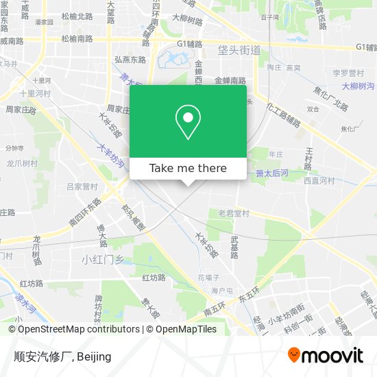 顺安汽修厂 map