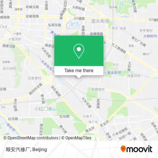 顺安汽修厂 map