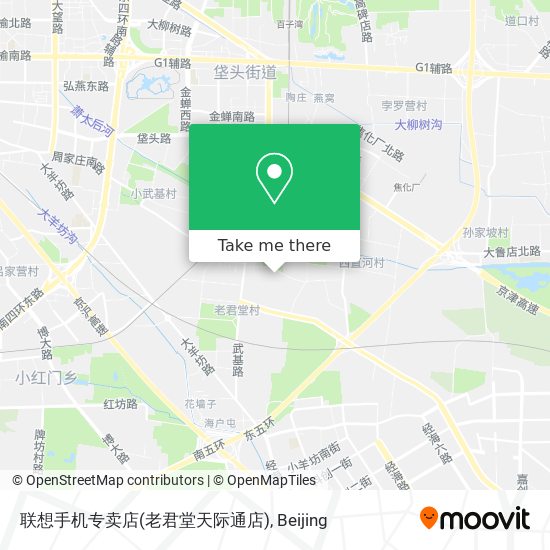 联想手机专卖店(老君堂天际通店) map