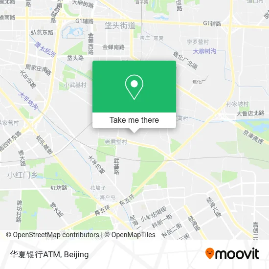 华夏银行ATM map