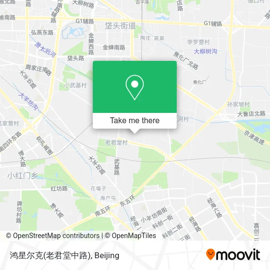 鸿星尔克(老君堂中路) map