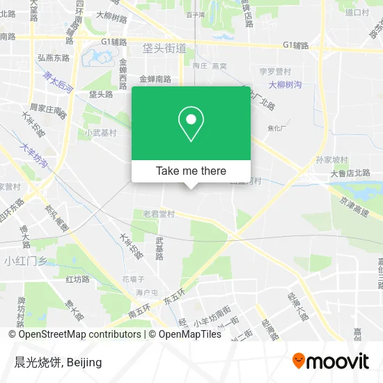 晨光烧饼 map