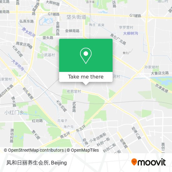 凤和日丽养生会所 map