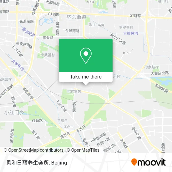 凤和日丽养生会所 map