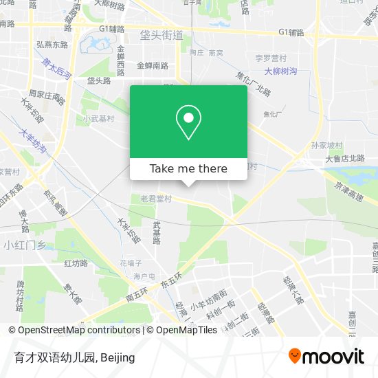 育才双语幼儿园 map