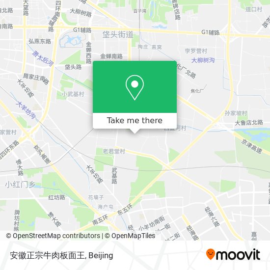 安徽正宗牛肉板面王 map