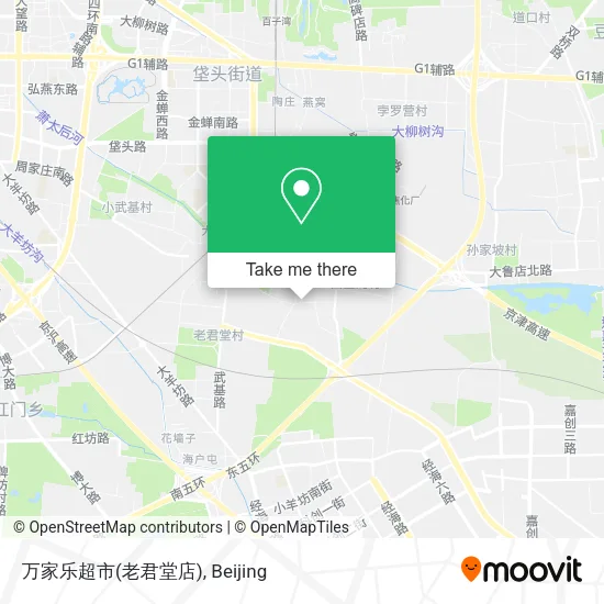 万家乐超市(老君堂店) map