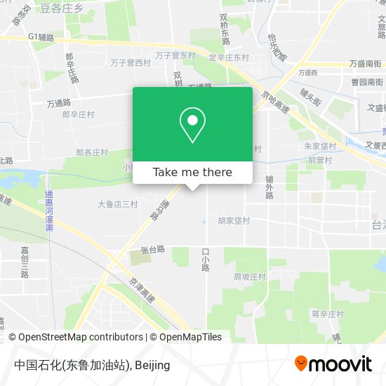 中国石化(东鲁加油站) map