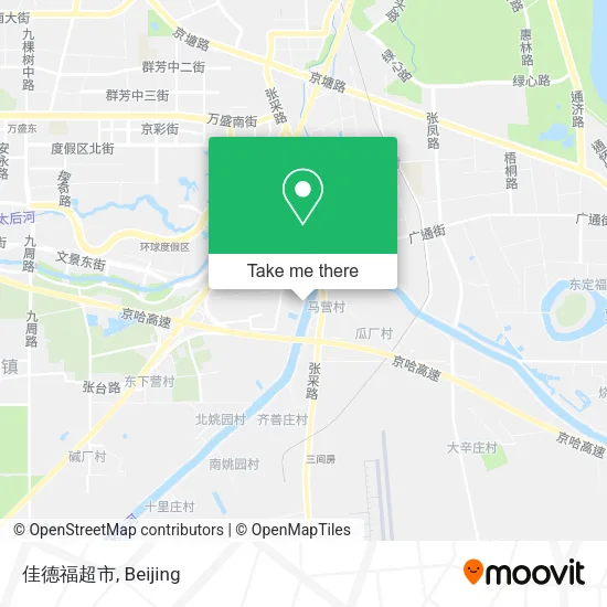 佳德福超市 map