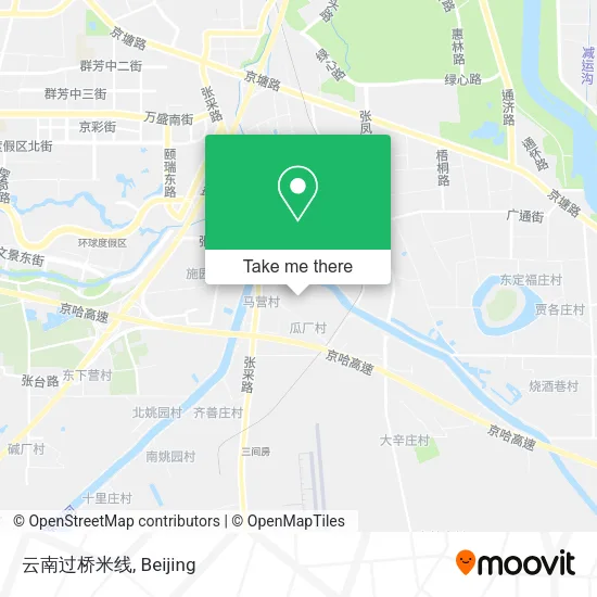 云南过桥米线 map